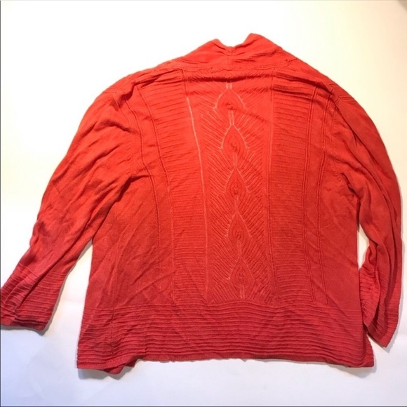 89th & Madison Coral Cardigan Medium - Picture 3 of 6